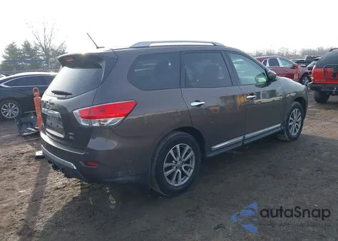 2015 Nissan Pathfinder Sl from USA, damaged, VIN 5N1AR2MM7FC694496